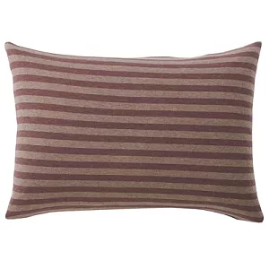 [MUJI 無印良品]新疆棉天竺粗紋枕套/100/混紫
