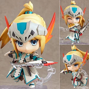 黏土人《魔物獵人3》冰牙龍女劍士---Good Smile Company出品（日版原裝）