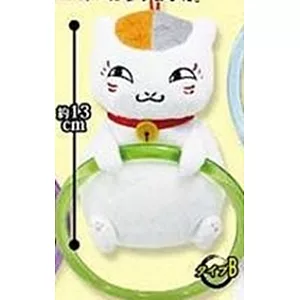 夏目友人帳貓咪老師造型毛巾掛環：笑眼.