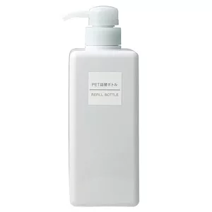 [MUJI 無印良品]PET補充瓶/淺藍.600ml