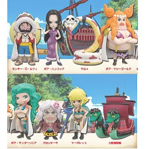航海王 日版金證 Q版世界人物WCF景品 第22彈 - 全套八款(8入一組)