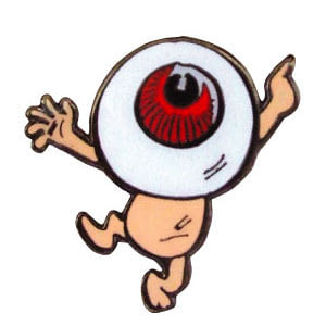妖怪胸針(眼球老爹)