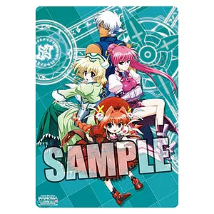 魔法少女奈葉The MOVIE 2nd A3特製桌墊：Wolkenritter.