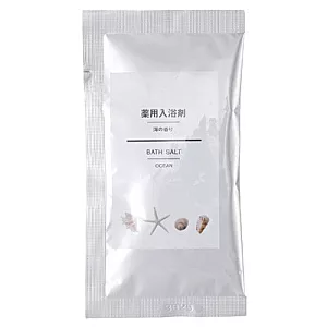 [MUJI 無印良品]泡澡劑小包(海洋)/25g