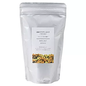 [MUJI 無印良品]花草精華浴鹽(金盞花)/350g