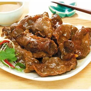 廣霖煙燻雞胗220克(辣味)