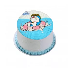 哆啦A夢-涼一夏8吋(巧克力蛋糕-巧克力卡士達餡)