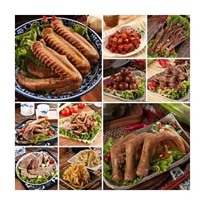 【曾記巧口滷味】幸福美味綜合鴨肉1號餐(10包組)