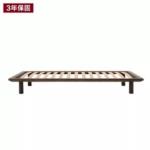 [MUJI 無印良品]白蠟木組合床台/棕色/SD/單人加大棕色