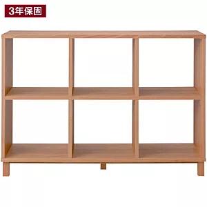 [MUJI 無印良品]木製多功能櫃/2x3/白蠟木/原色原色