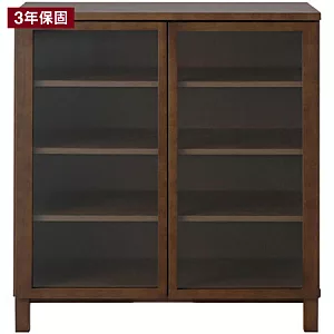 [MUJI 無印良品]木製桌邊櫃/白蠟木/棕色棕色