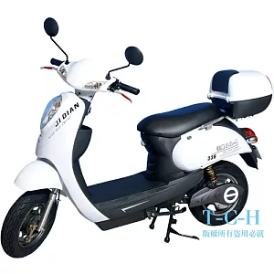 勝翔QQ-A電動自行車-白色