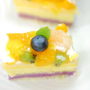 [啃食物]夏日水果布丁蛋糕(含運)