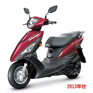 SYM 三陽機車 GT 125 EVO 鼓煞 五期噴射 全新領牌車紅