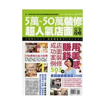 ５萬５０萬裝修超人氣店面完全攻略