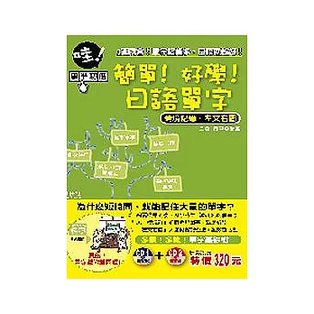 簡單!好學!日語單字(附2朗讀CD)