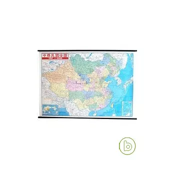 中國現況地圖(塑膠掛桿)