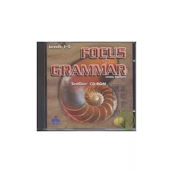 Focus on Grammar 3-e TestGen CD-ROM1-片 (Levels 1-5)