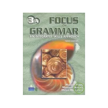 Focus on Grammar 3/e (3A) Parts 1-6 with CD/1片