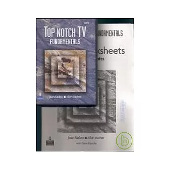 Top Notch (Fundamentals) TV DVD/1片 with Activity Worksheets