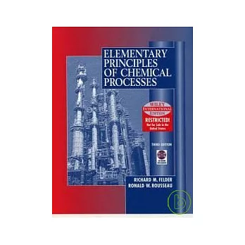 Elementary Principles of Chemical Process 3/e