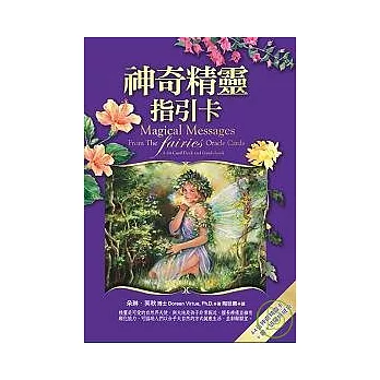 神奇精靈指引卡：44張神奇精靈卡＋書＋塔羅絲絨袋