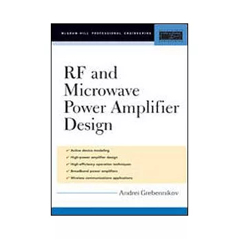 RF AND MICROWAVE POWER AMPLIFIER DESIGN