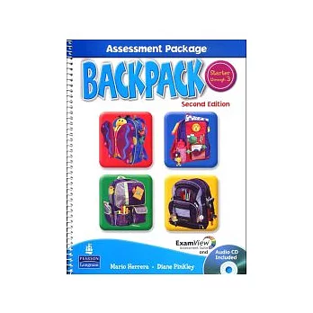 Backpack (Starter~3) 2/e Assessment Package with CDs/3片