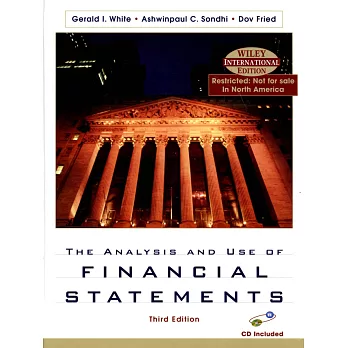 The Analysis and Use of Financial Statements 3/e