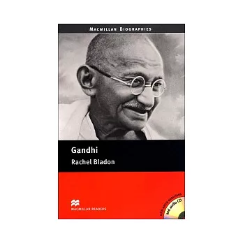 Macmillan(Pre-Int):Gandhi with Audio CDs/2片