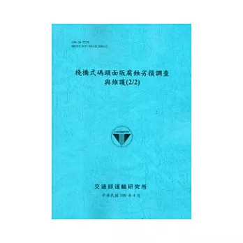 棧橋式碼頭面版腐蝕劣損調查與維護(2/2) [藍灰色]