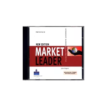 Market Leader (Intermediate)New Ed. Practice File Audio CD-1片(無書，CD-1)