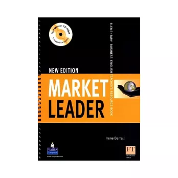 Market Leader (Elementary) New Ed. Teacher’s Reasource Book with Test Master CD-ROM-1片
