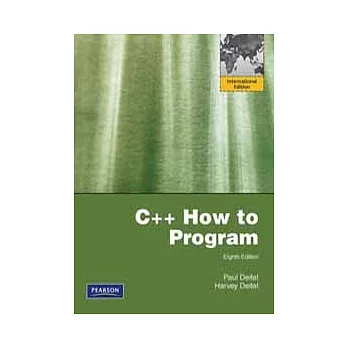 C++ HOW TO PROGRAM 8/E (V-PIE) (W/CD)