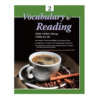 大專用書：Vocabulary & Reading 2 (書+CD)