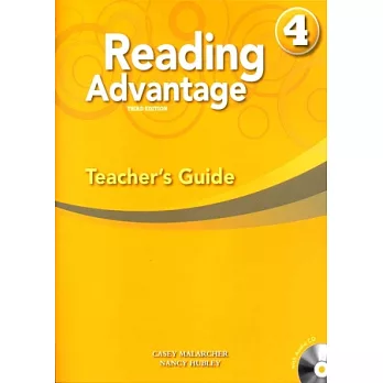 Reading Advantage 3/e (4) Teacher’s Guide with Audio CDs/2片