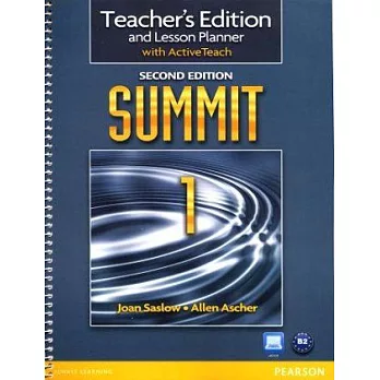 Summit 2/e (1) Teacher’s Edition and Lesson Planner with Active Teach DVD-ROM/1片