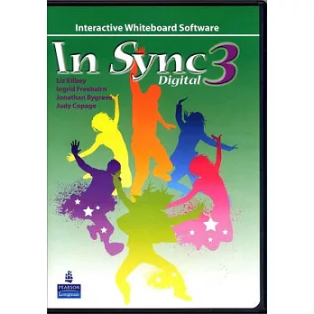 In Sync (3) Digital Interactive Whiteboard Software CD/1片