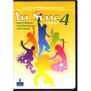 In Sync (4) Digital Interactive Whiteboard Software CD/1片