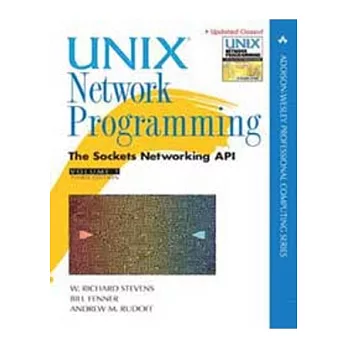 UNIX NETWORK PROGRAMMING VOLUME 1：THE SOCKETS NETWORKING API 3/E