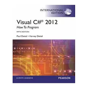 VISUAL C# 2012: HOW TO PROGRAM 5/E (PIE) 