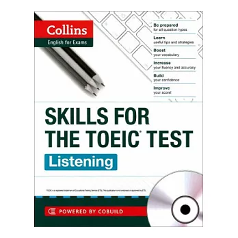 Collins-Skills for the TOEIC Test：Listening with MP3 CD/1片