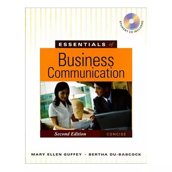 Essentials of Business Communication, 2/e (HK Concise Ed) with Student Resources CD/1片