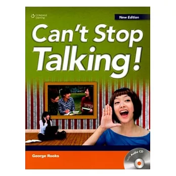 Can’t Stop Talking! New Ed. with Audio CD/1片