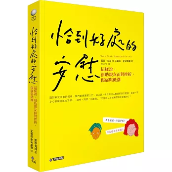 恰到好處的安慰：這樣說，幫助親友面對挫折、傷痛與低潮