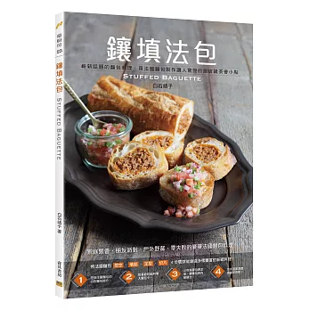 鑲填法包STUFFED BAGUETTE：嶄新話題的麵包料理，用法國麵包製作讓人驚艷的飯店級茶會小點