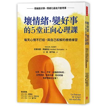 壞情緒，變好事的5堂正向心理課：每天心情不打結，與自己和解的療癒練習