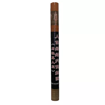 針灸經絡系列 人體經絡穴位掛圖(男性真人版)