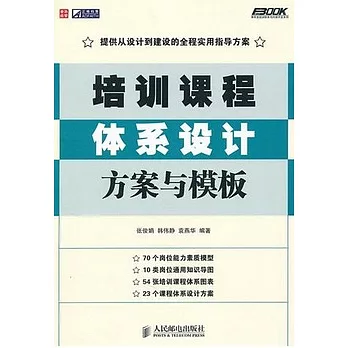 培訓課程體系設計方案與模板