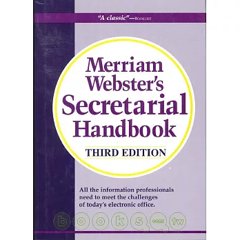 Merriam-Webster』s Secretarial Handbook